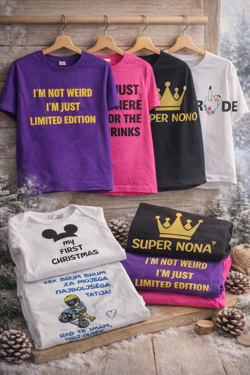 Personalizirane majice z natisom besedila ali slike - popolno darilo za vsako priložnost