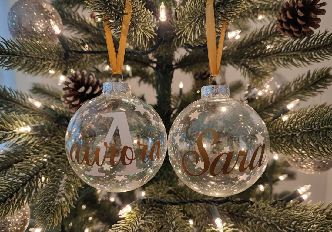 Personalizirani stekleni okraski